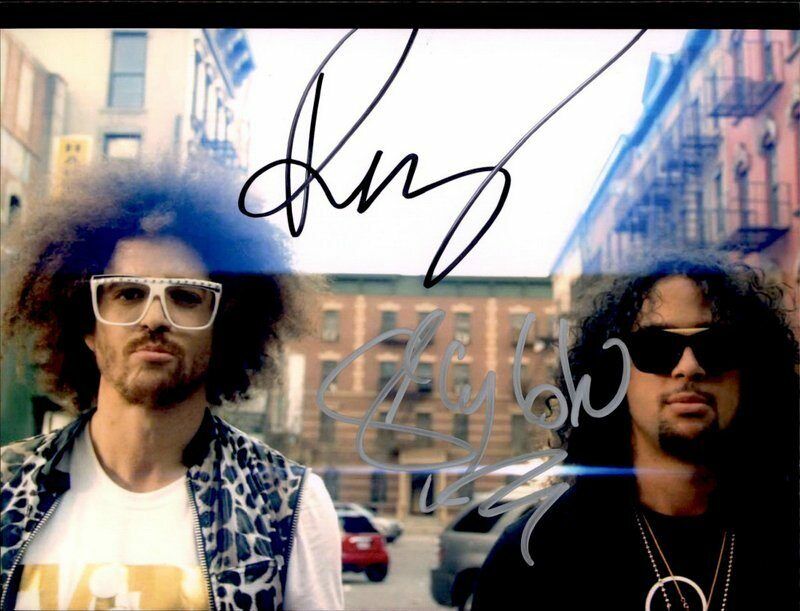 LMFAO Party Rock authentic signed RAPPER 8x10 Photo Poster painting W/Certificate Autographed A2