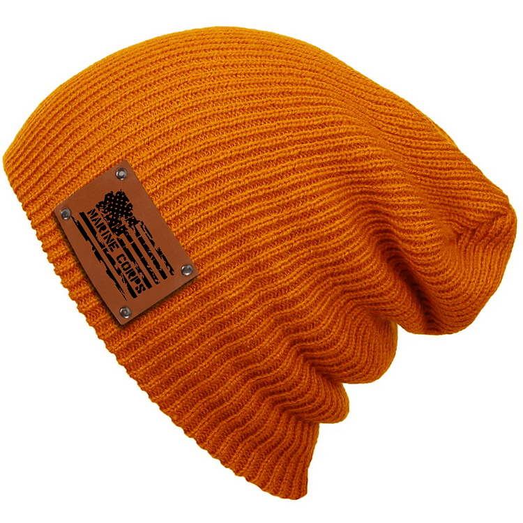 Marine Corps USA Flag Beanie