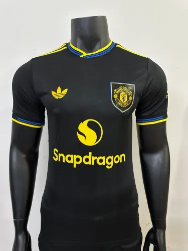 25-26 Manchester United second away player version football jersey 1:1 Thai quality