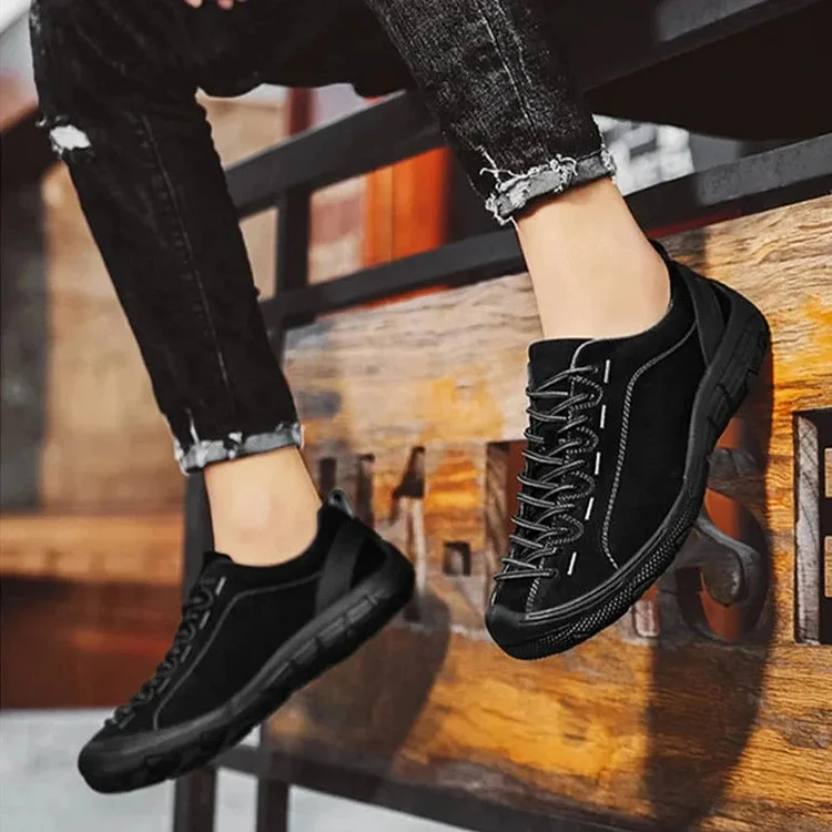 Men's Leather Walking Shoes Radinnoo.com