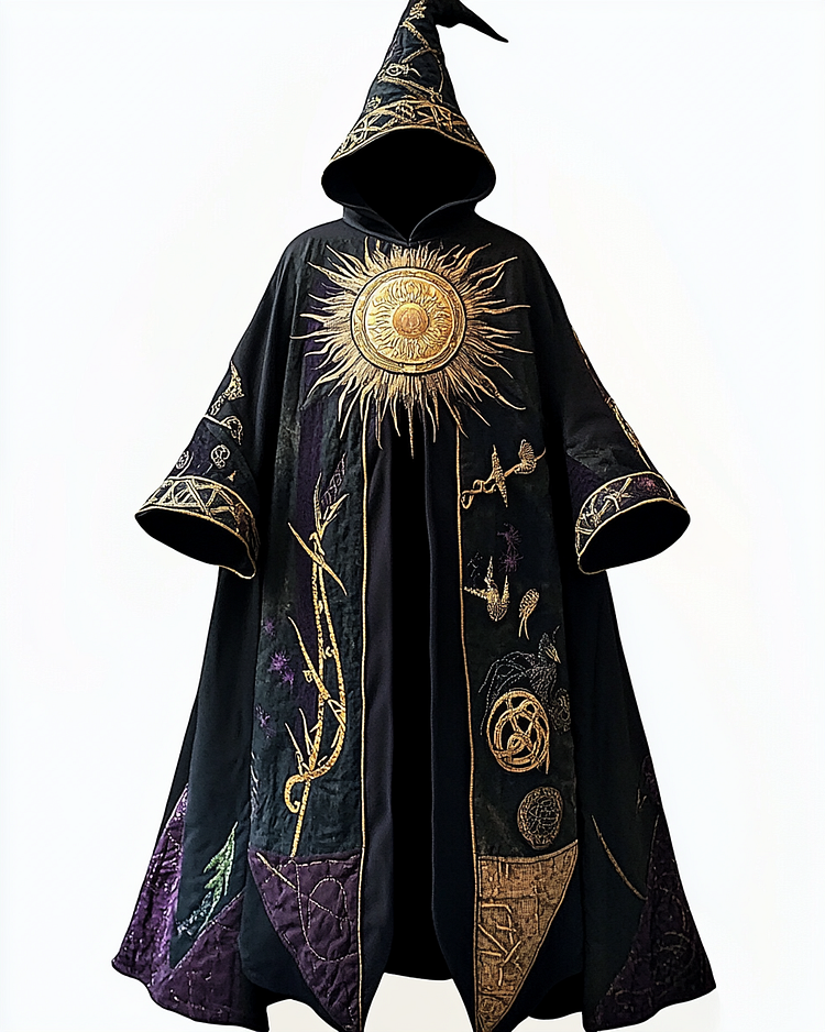 The moon and The stars long wizard cape 3c75