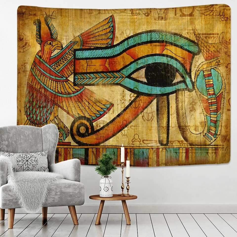 Ancient Egyptian Tribal Savage Tapestry Wall Hanging Home Dorm Decor Bedspread Throw Art Home Decor