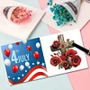 (US Only)6PCS DIY Independence Day Diamond Art Greeting Cards for Independence Day