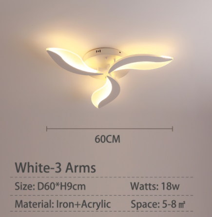 New Design Acrylic Modern Led Ceiling Lights For Living Study Room Bedroom Lampe Plafond Avize Indoor Ceiling Lamp