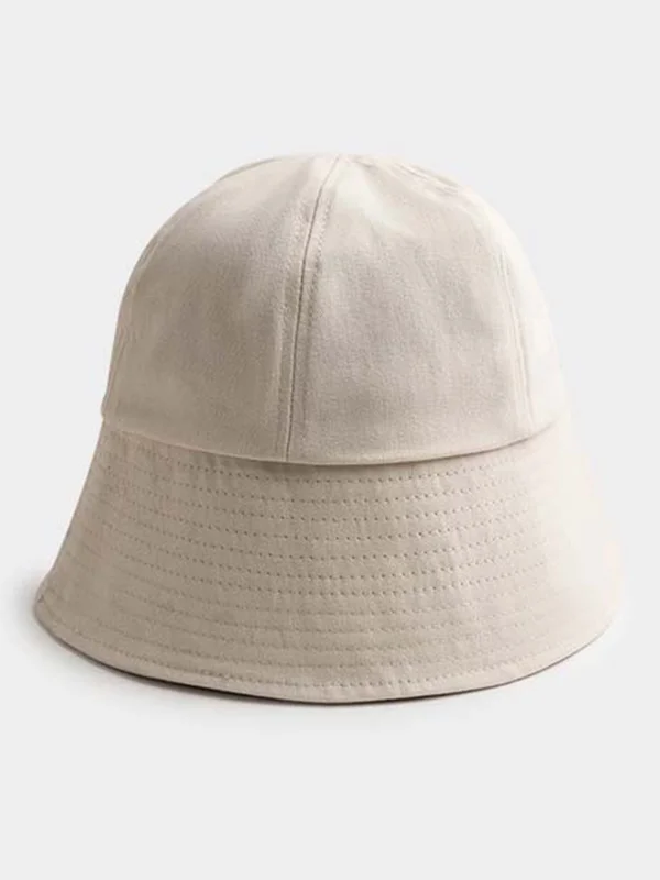 Leisure Solid Sun-Protection Dome Hat