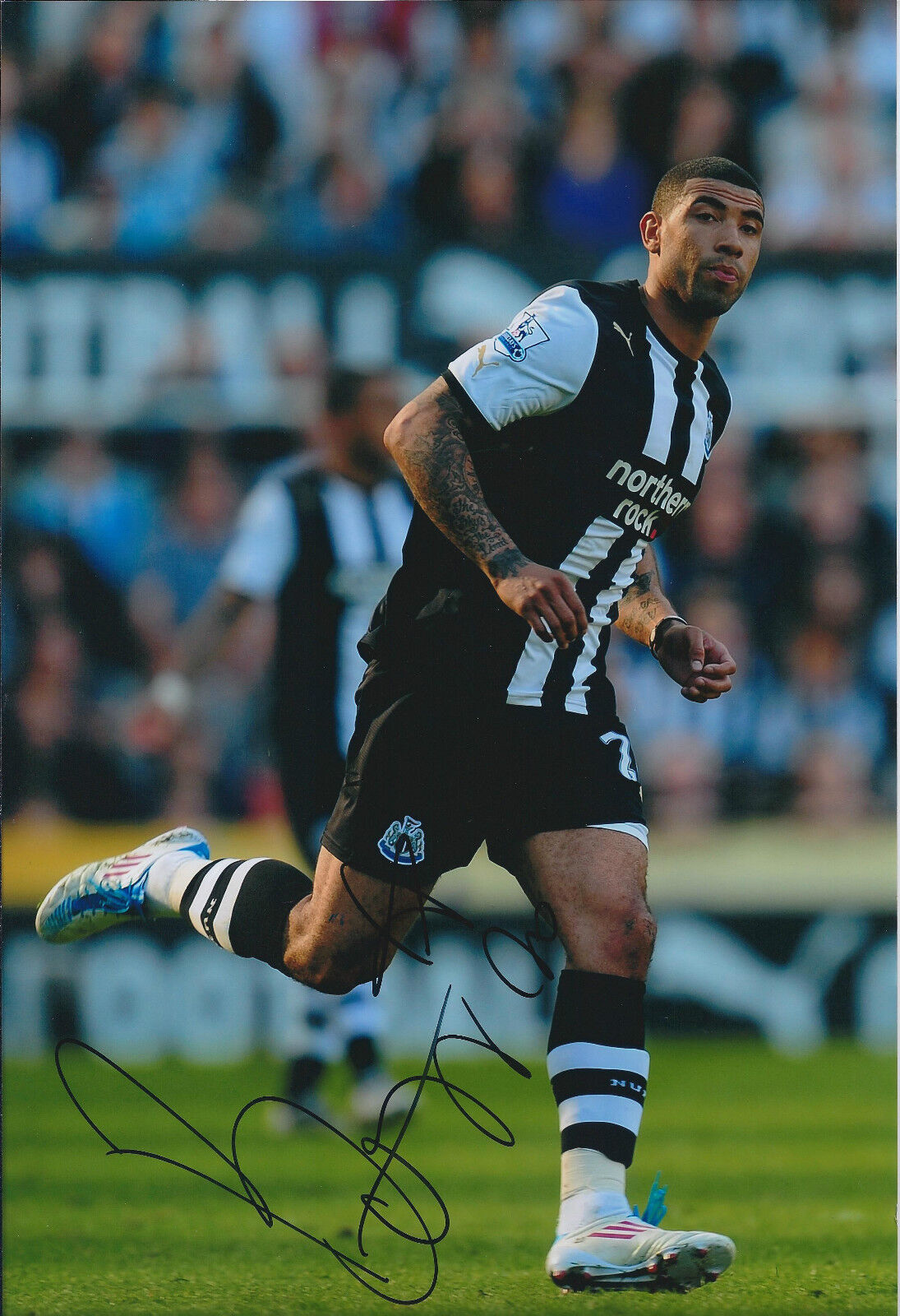 Leon BEST Autograph Newcastle United Signed 12x8 Photo Poster painting AFTAL COA Genuine RARE