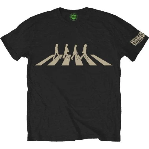 THE BEATLES Attractive T-Shirt, Abbey Road Silhouette
