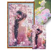 Girl Back-11CT Stamped Cross Stitch 40*70cm/15.75*27.56in(Big Size) tapestrymarket
