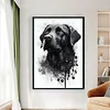(Stamped/Counted) Labrador-11CT/14CT Cross Stitch 40*60cm(Big Size)