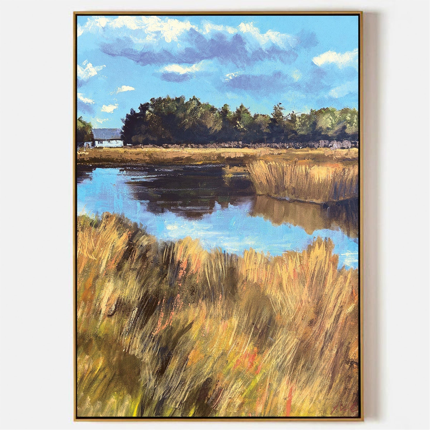 Arabelart Lofts Lake, Fall by Jonathan Van Brunt, 2023 AR1136