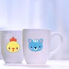 12pcs DIY Painting Kit Color Animal Head Self-adhesive Rhinestone Sticker