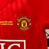 2007/2008 Retro Manchester United Home Champions League Final Football Shirt Kids Size 1:1 Thai Quality