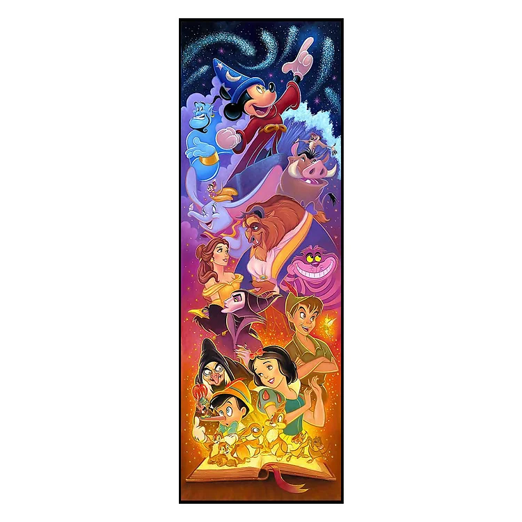 Disney - 11CT Stamped Cross Stitch(30*90cm)