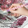 Resin Diamond Painting Point Drill Pen Dual-Ended Diamonds (Pink)