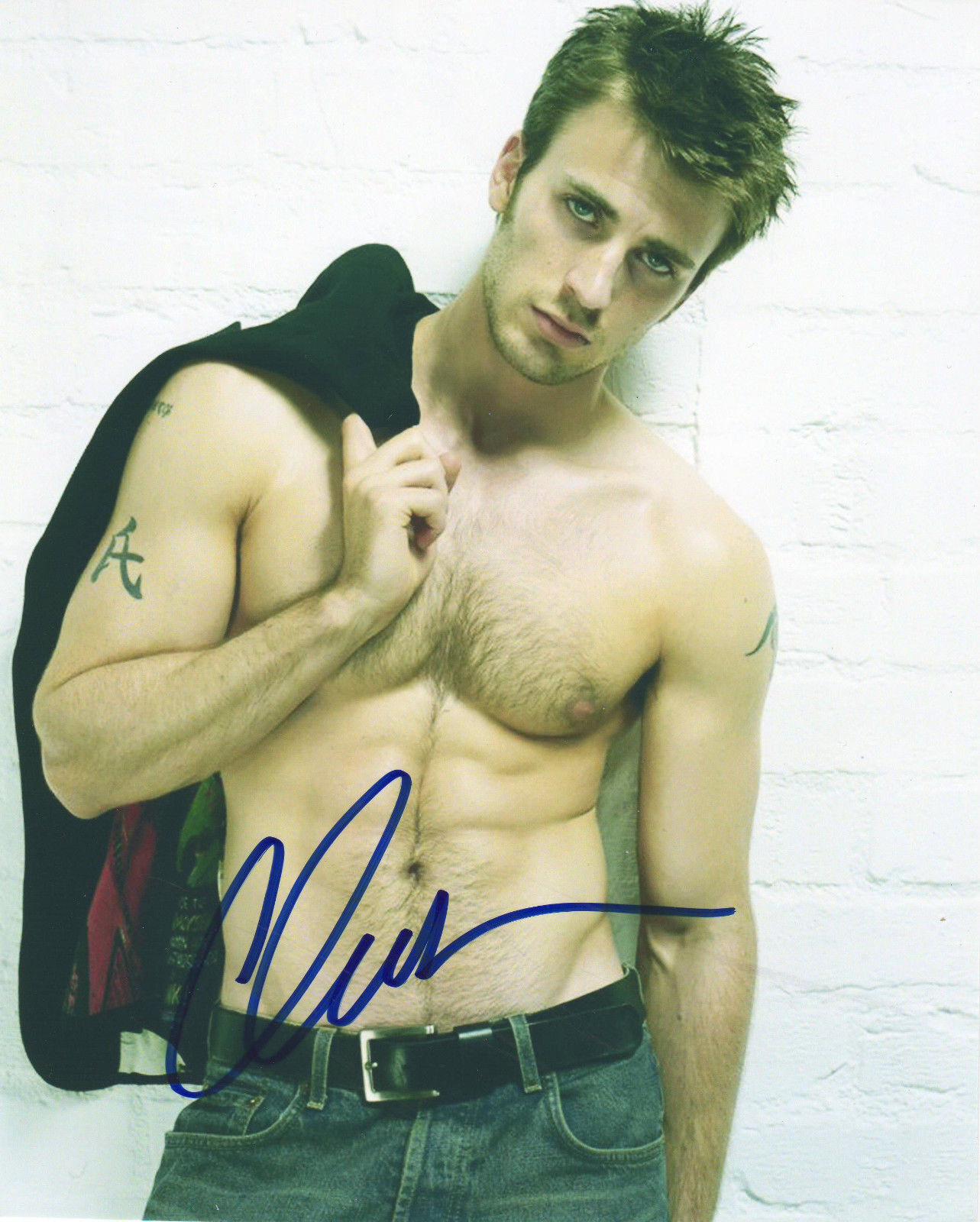 CHRIS EVANS AUTOGRAPH SIGNED PP Photo Poster painting POSTER