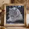 Tiger-Partial Special Shaped Diamond Painting 30*30CM