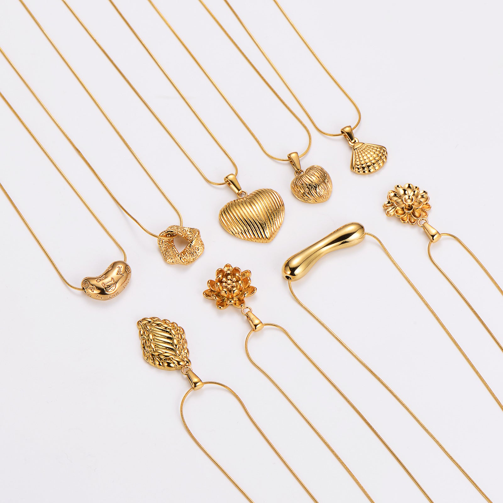 Aml Stainless Steel Necklace Geometric Simple Versatile Niche Clavicle Chain