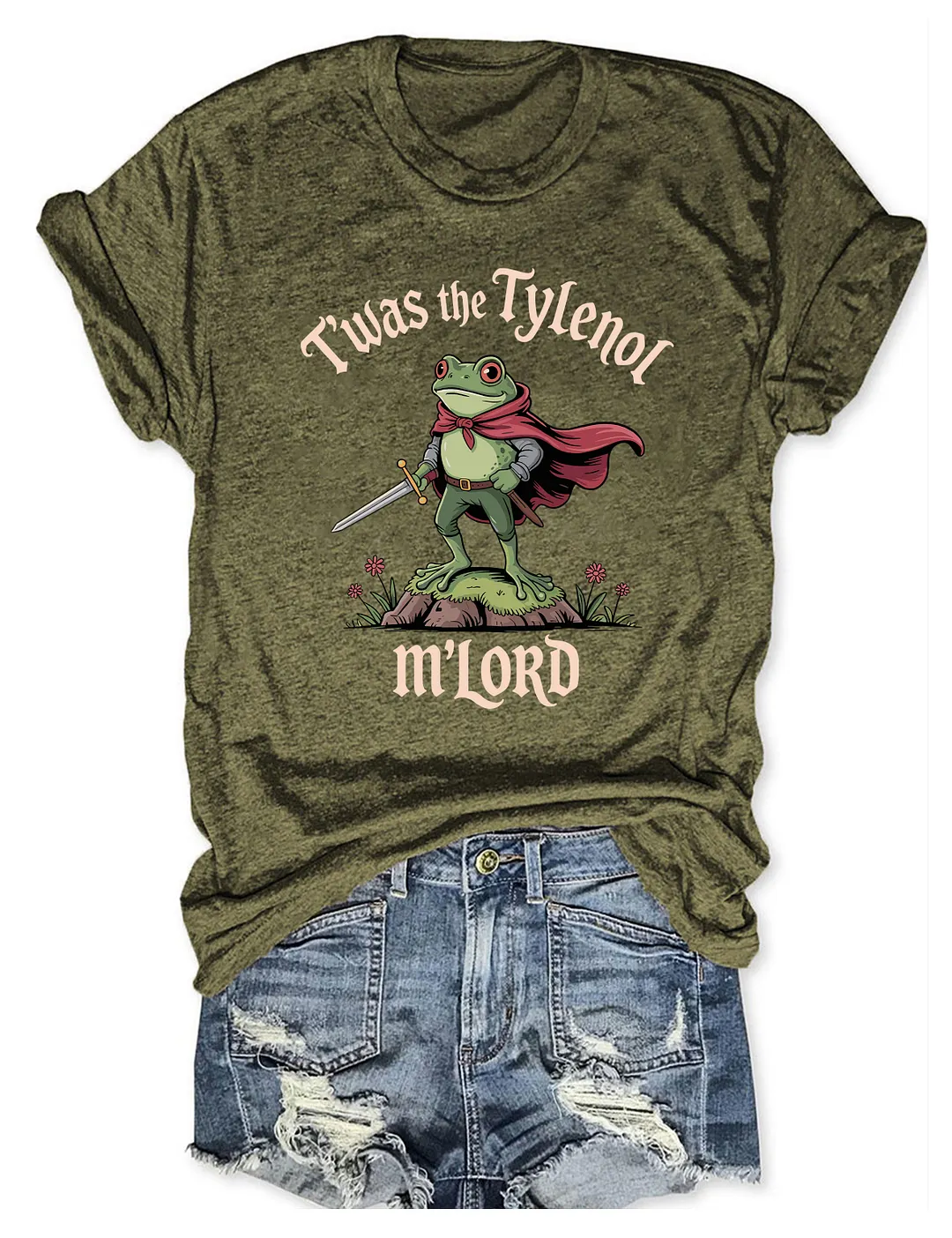 Twas The Tylenol M'lord T-shirt