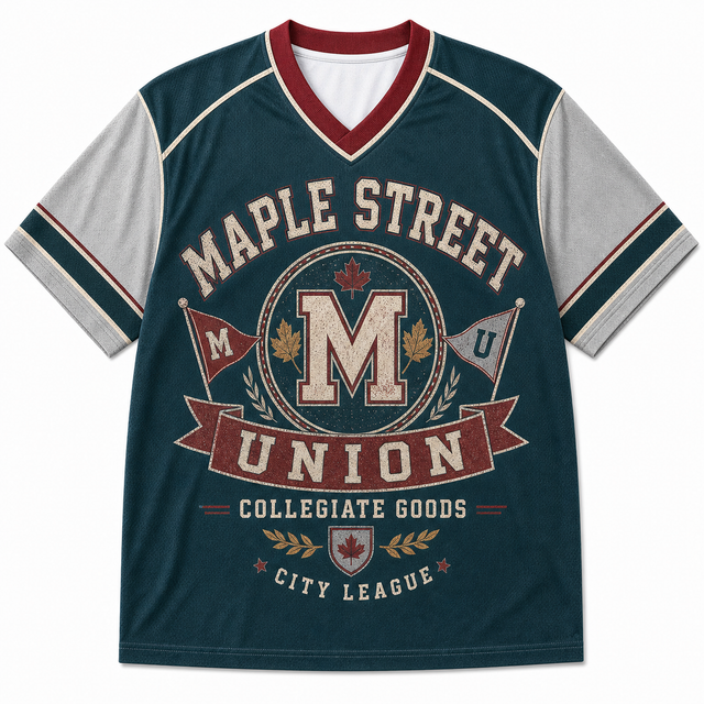 Varsity Maple Street Union Short Sleeve Jersey