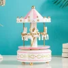 Carousel music box ornaments for children, Christmas gifts for girlfriends and besties on their birthdays