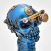 Automotive Accessories Car - Mounted Simulated Skull Warrior, Personalized and Creative Universal Gear Shift Lever