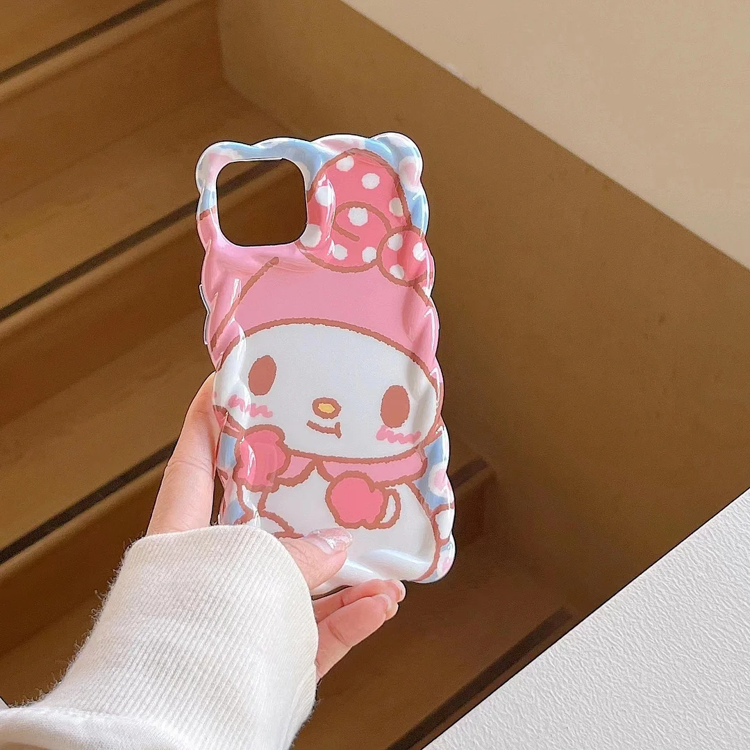 Anime Kawaii Kuro Melo Kitty iPhone Case
