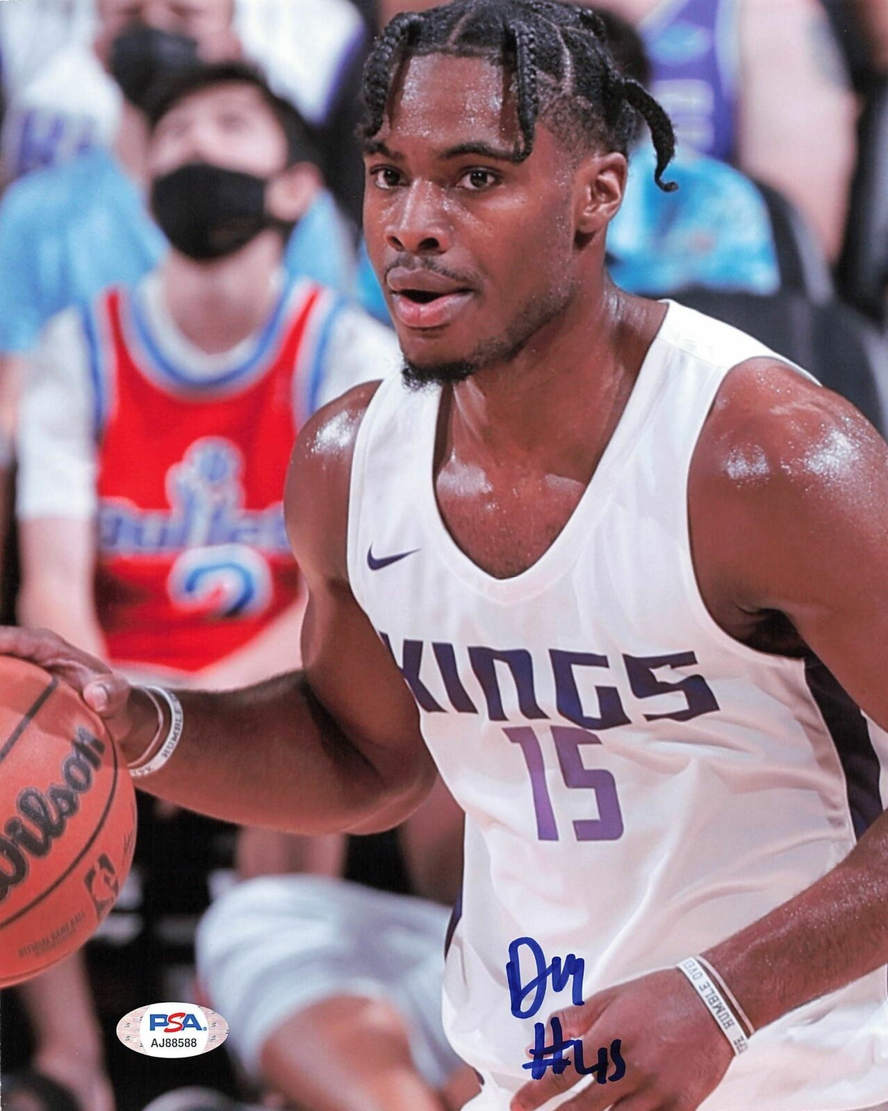 DAVION MITCHELL signed 8x10 Photo Poster painting PSA/DNA Sacramento Kings Autographed