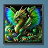 Diamond Painting-DIY Full Round Drill Dragon