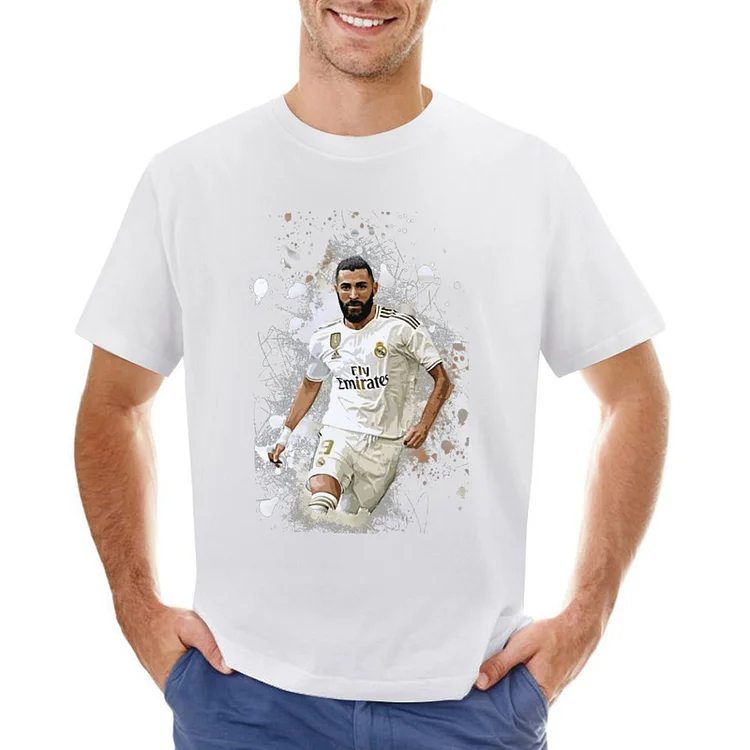Karim Benzema Inspired Men's T-shirt