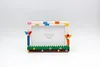 Windmill DIY Building Block Photo Frame Kit,Creative Handmade Assembled Photo Frame Handmade Craft Gift Home Tabletop Display Decor
