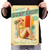 Girl on the beach - Vintage Metal Signs - 20*30cm/30*40cm