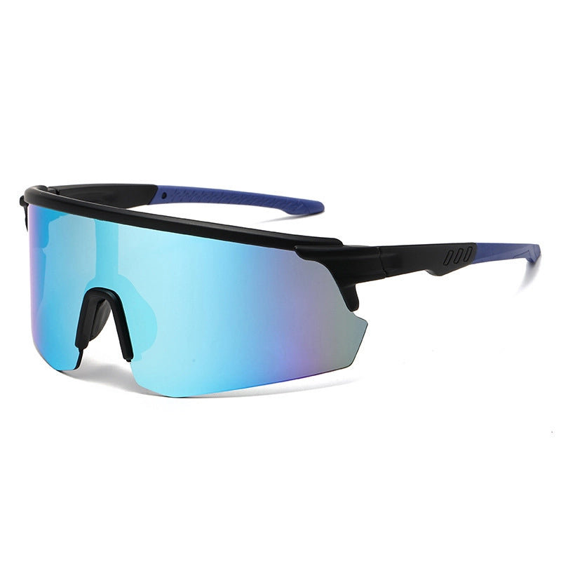 Minimalist Gradient Color Ac Special-Shaped Mirror Full Frame Glasses