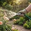Garden Hose to Pressures Washer Adapter Leak-Proof 3/4 GHT to 1/4 Quick Connect Convert Stainless Steel Water Hose to Power Washer Connector for Car Wash Outdoor