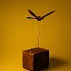 Handmade Wooden Swan/Narwhal Automaton
