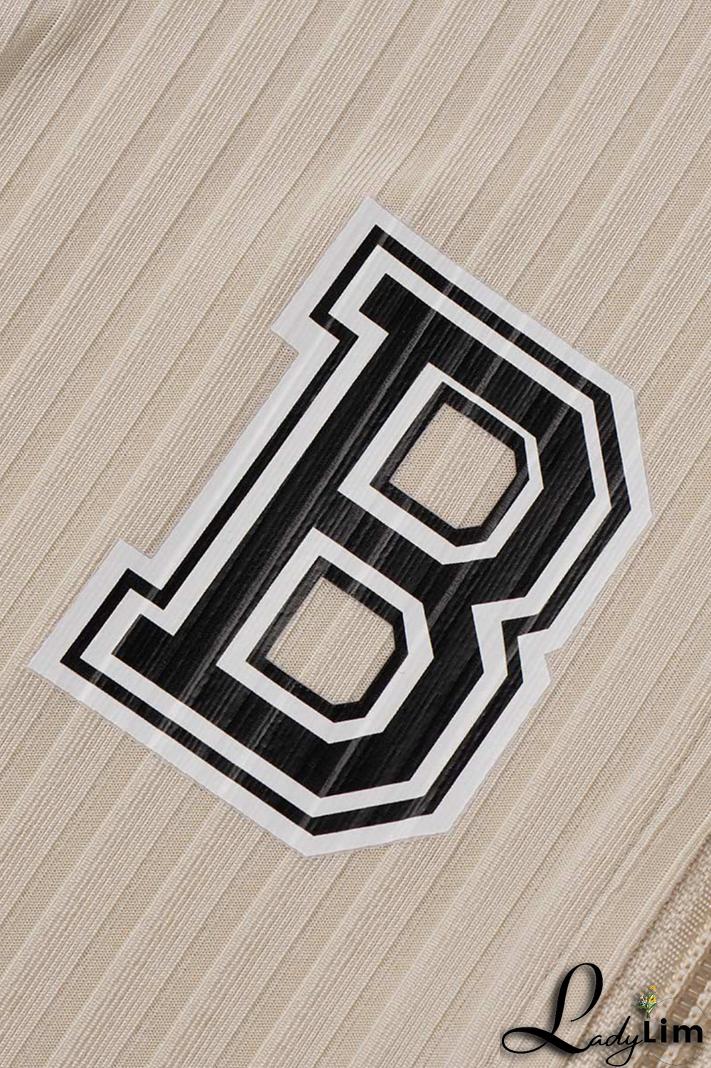 Apricot Fashion Print Patchwork Zipper Collar Pencil Skirt Dresses