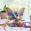 Diamond Painting Acrylic Easter Dinosaur Desktop Ornaments for Bedroom Table Decor
