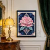 Diamond Painting-DIY Sparkling Special Shaped Pearl Drill Pink Roses(30x40cm)