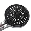 Ionic Filter Shower Head with Mineral Stone Balls for Remove Chlorine (Black)