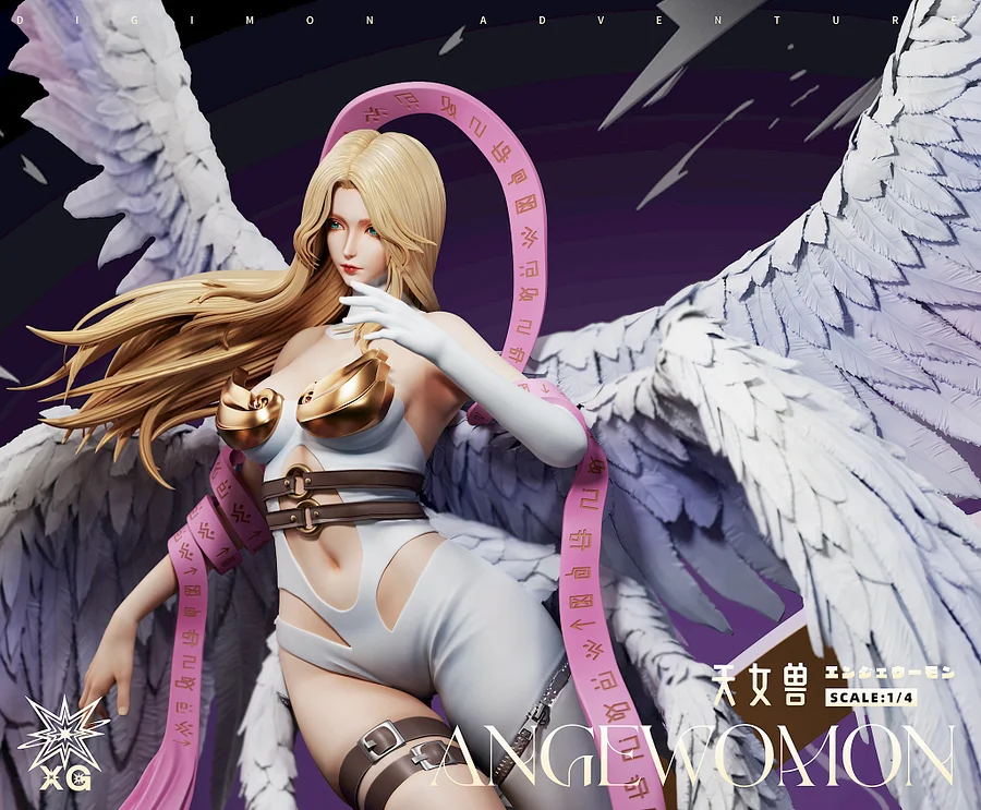 XG Studio - Digimon Angewomon 1/4 & 1/6 Statue(GK)
