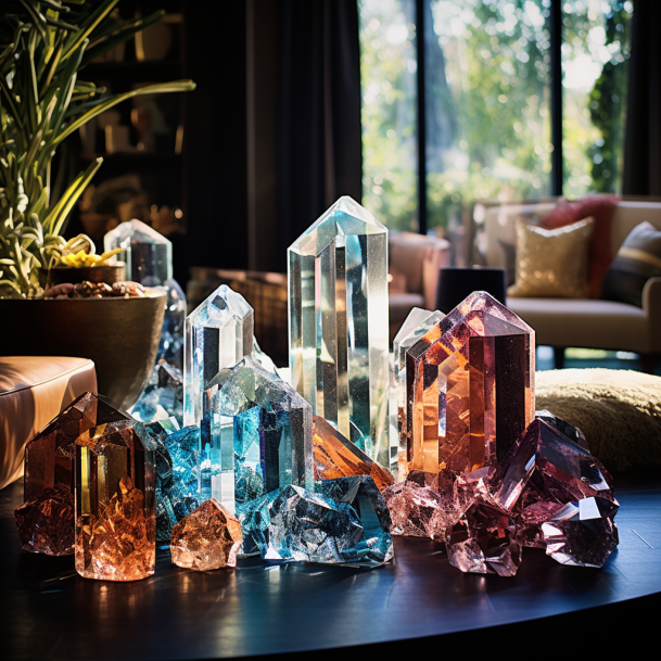 Crystal in the environment