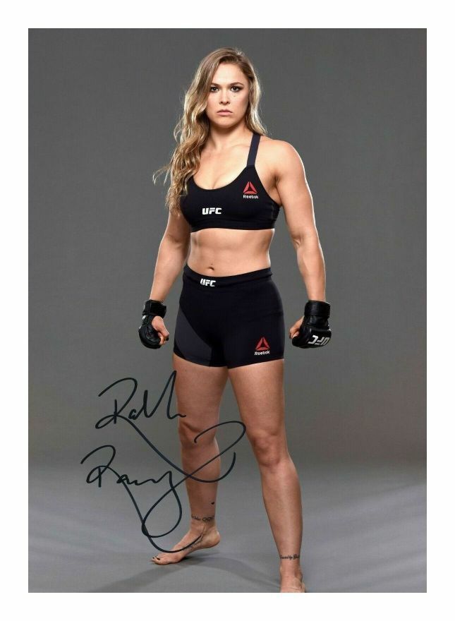 RONDA ROUSEY AUTOGRAPH SIGNED PP Photo Poster painting POSTER