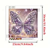 Purple Butterfly-Special Shaped Diamond Painting