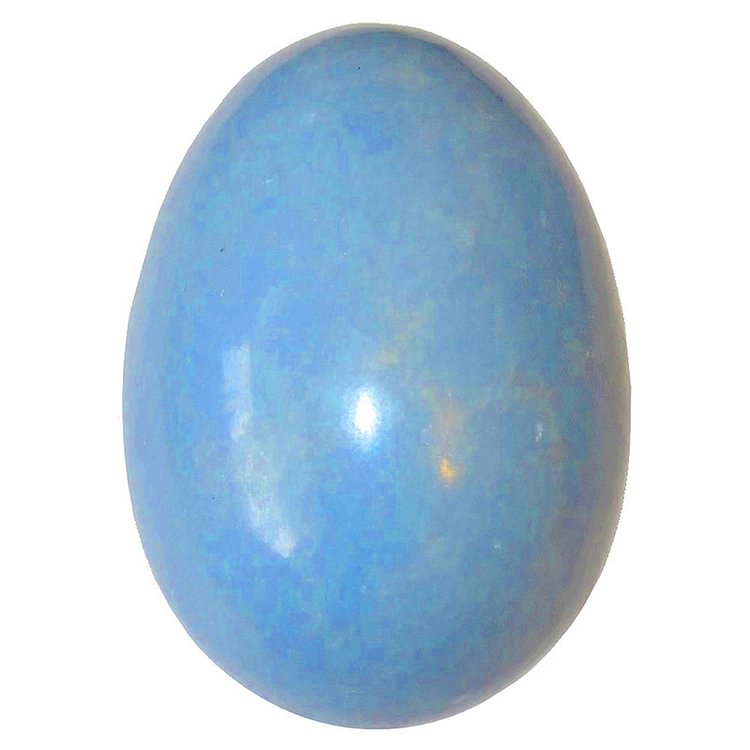 Easter Angelite Guardian Angel Crystal Egg