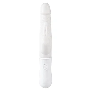 Blissful Joy Rabbit Vibrator – 12 Speed Vibrating Bead Stick for Shared Pleasure Sex Toy for Men and Women