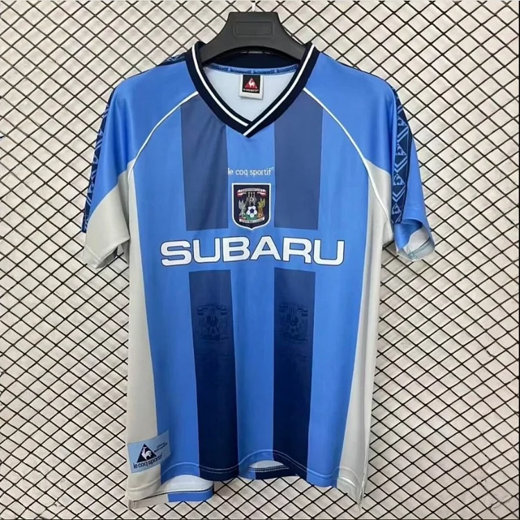 【S~4XL】Coventry 1998/99 Retro Home Jersey