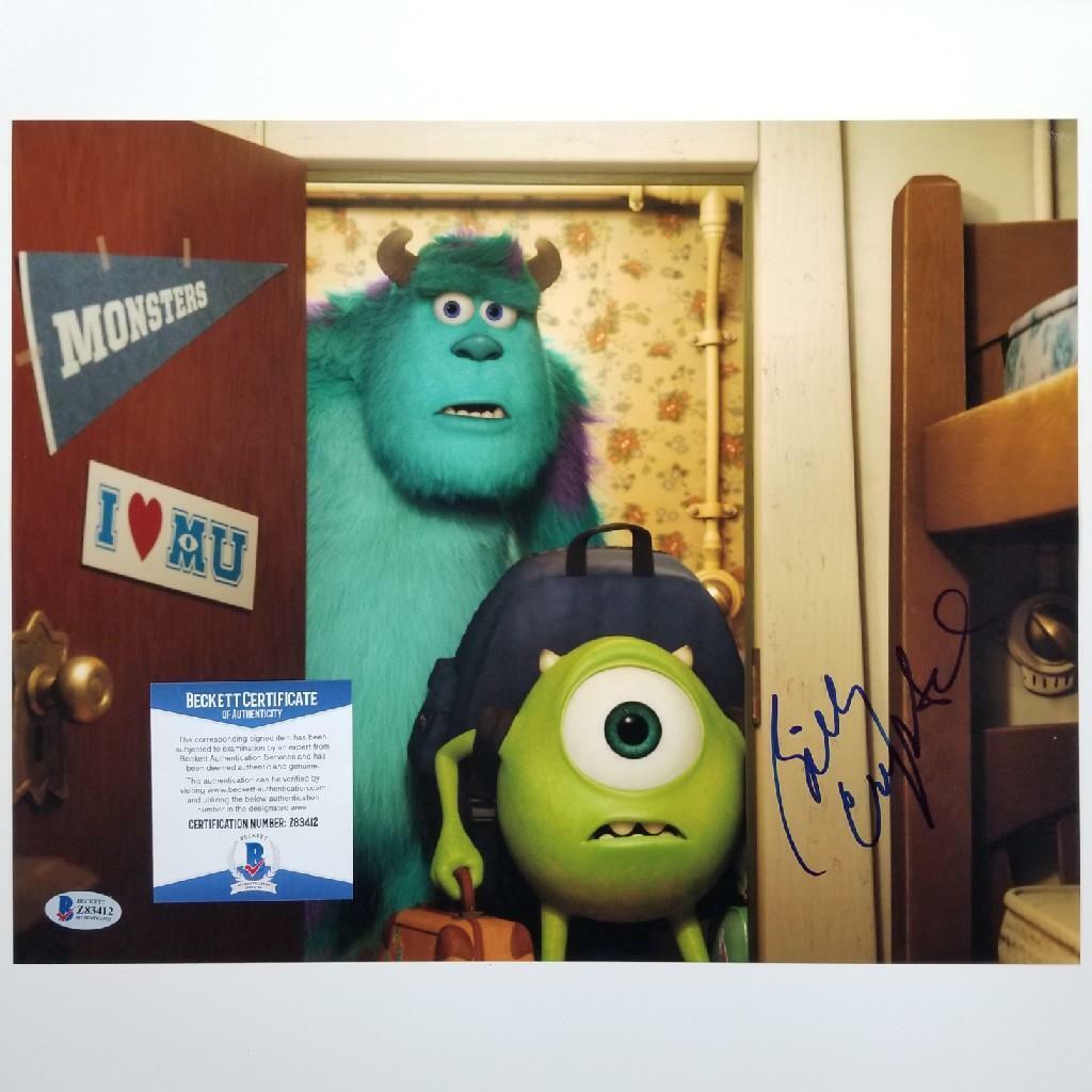 Billy Crystal signed Monsters Inc. 11x14 Photo Poster painting Mike Autograph ~ Beckett BAS COA