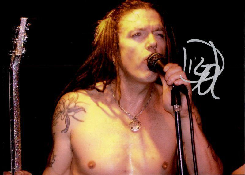 Dizzy Reed Guns N Roses Authentic signed rock 10X15 Photo Poster painting W/Cert Autographed B5