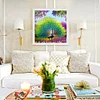 Diamond Painting-Partial Drill Peacock