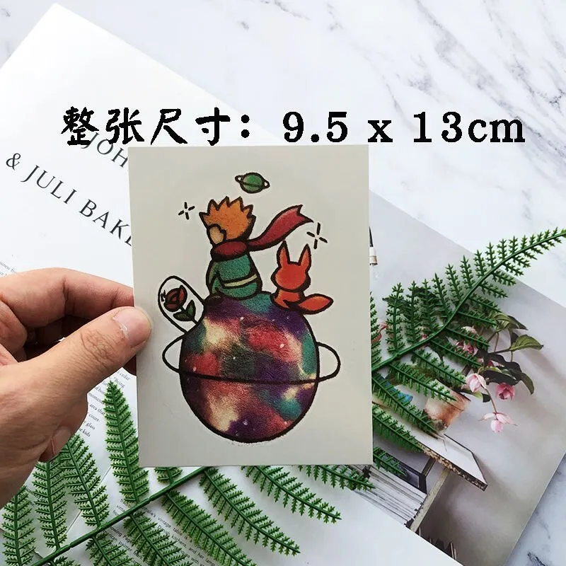 The Little Prince and the Fox Sexy Cute Rabbit Girl Mask Chica Waterproof Durable Female Male Cute Cartoon Anime Tattoo stickers