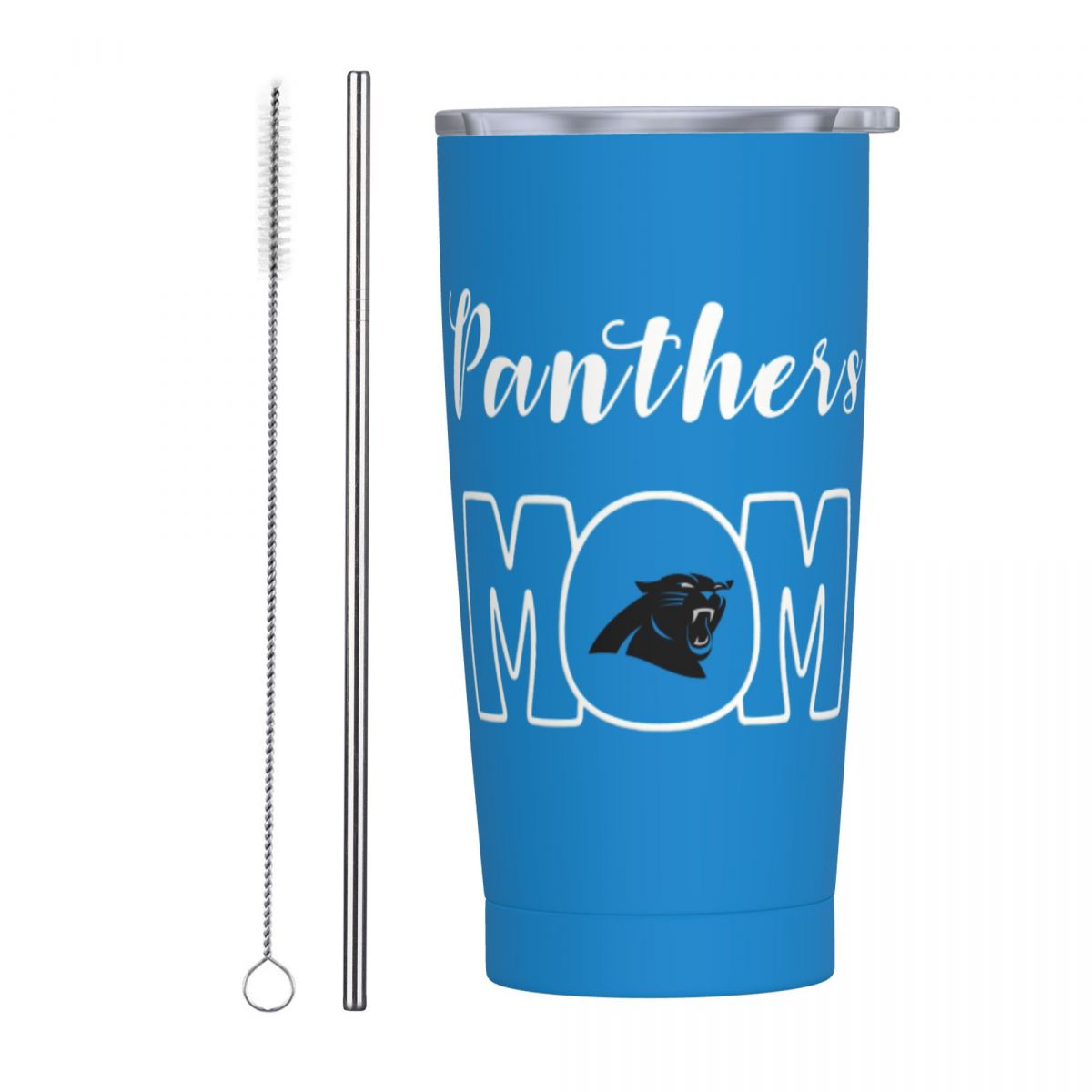 Carolina Panthers Mom 20oz. Stainless Tumbler